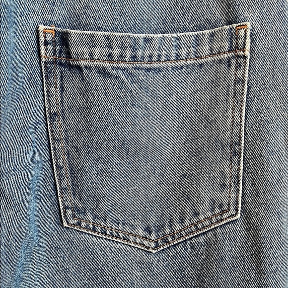 ZARA Z1975 High Waist Wide Leg Jeans, Size 10 - Picture 9 of 11